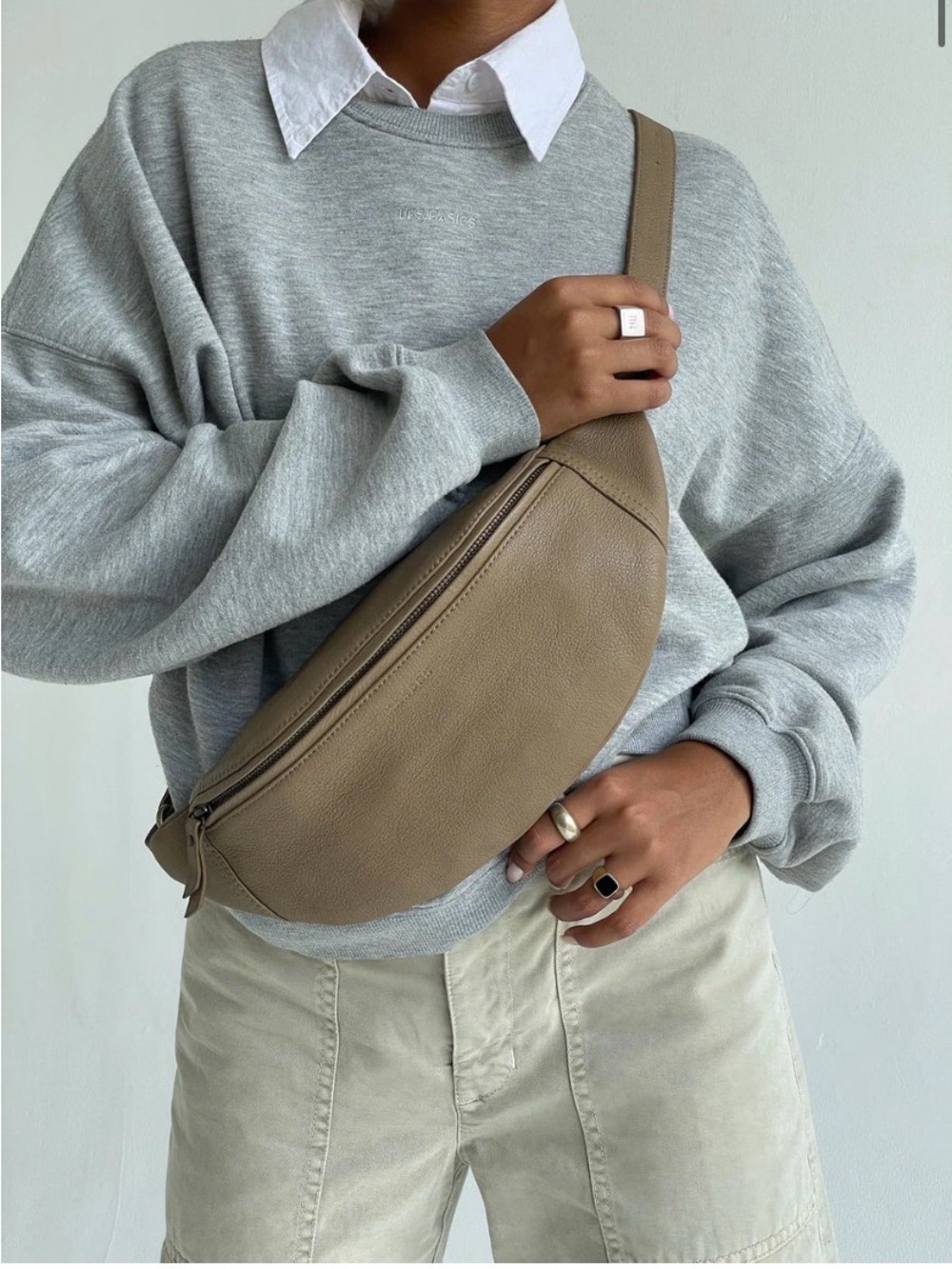 Mandrn Atlas Bag in Taupe